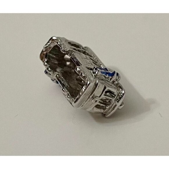 Vintage San Francisco Metal Charm Pendant Trolley Car - Picture 11 of 12